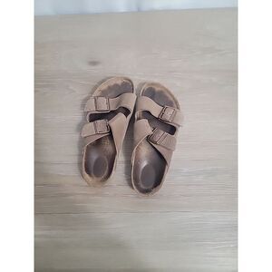 Birkenstock Arizona Brown Leather Narrow 39 EU (W8-8.5 /M6-6.5) Mocha Ha…
